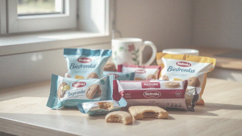 Jakie ciastka są dostępne online w Biedronce?