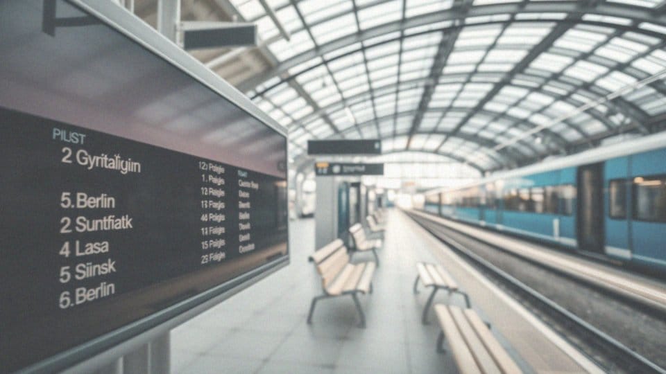 Jakie są ceny biletów kolejowych z Gdyni do Berlina?