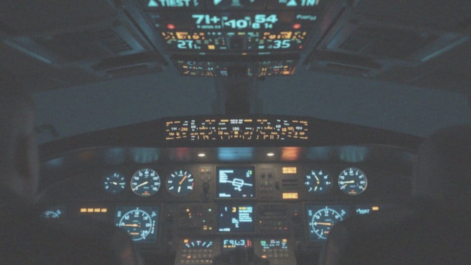 Jak wygląda stanowisko inżyniera pokładowego w Boeingu 747?