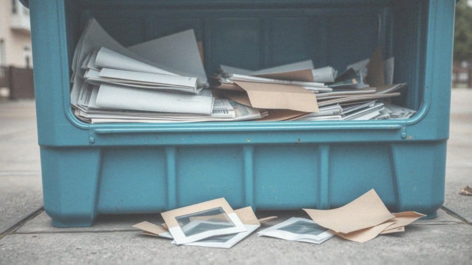 Jak przygotować papier przed wrzuceniem do niebieskiego pojemnika?