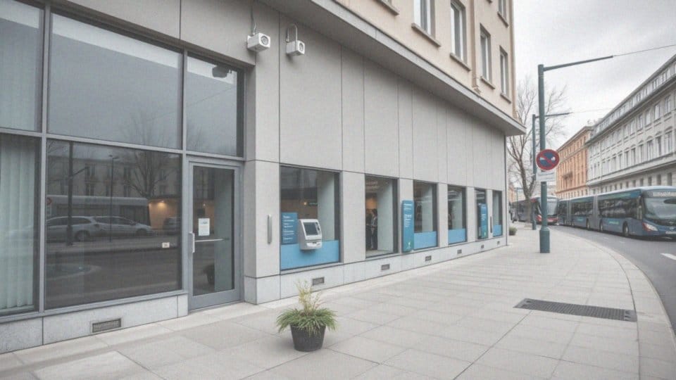 Jakie są wymagania dotyczące lokali bankowych?