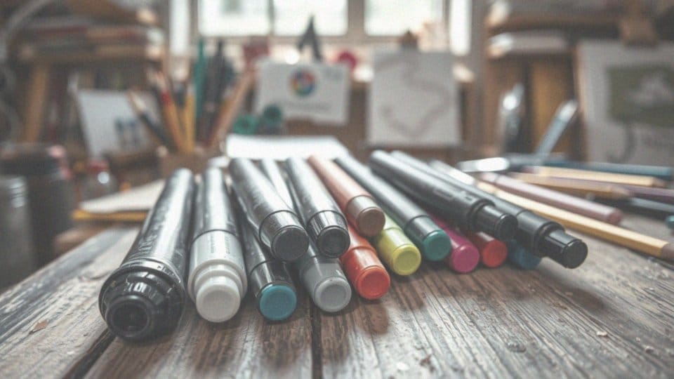 Jakie są różnice między markerem olejowym białym a innymi rodzajami markerów?