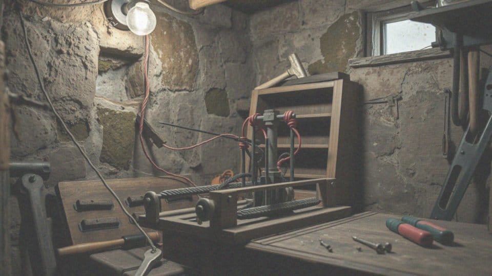 Jakie są elementy mechanizmów związane z klapą?