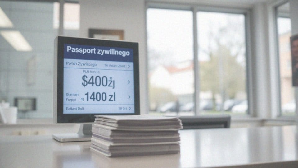 Jakie są opłaty za wydanie paszportu?