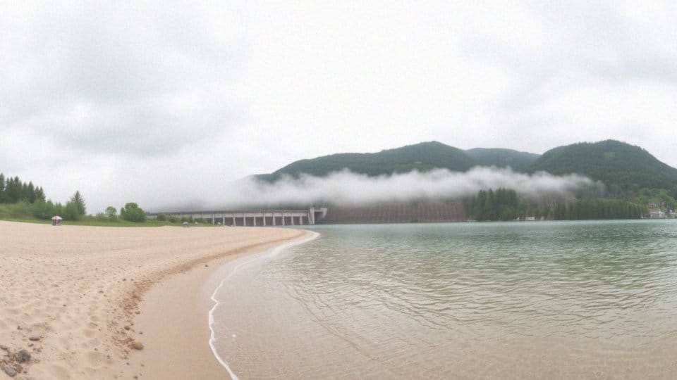 Jakie plaże i zapora znajdują się nad Jeziorem Solińskim?