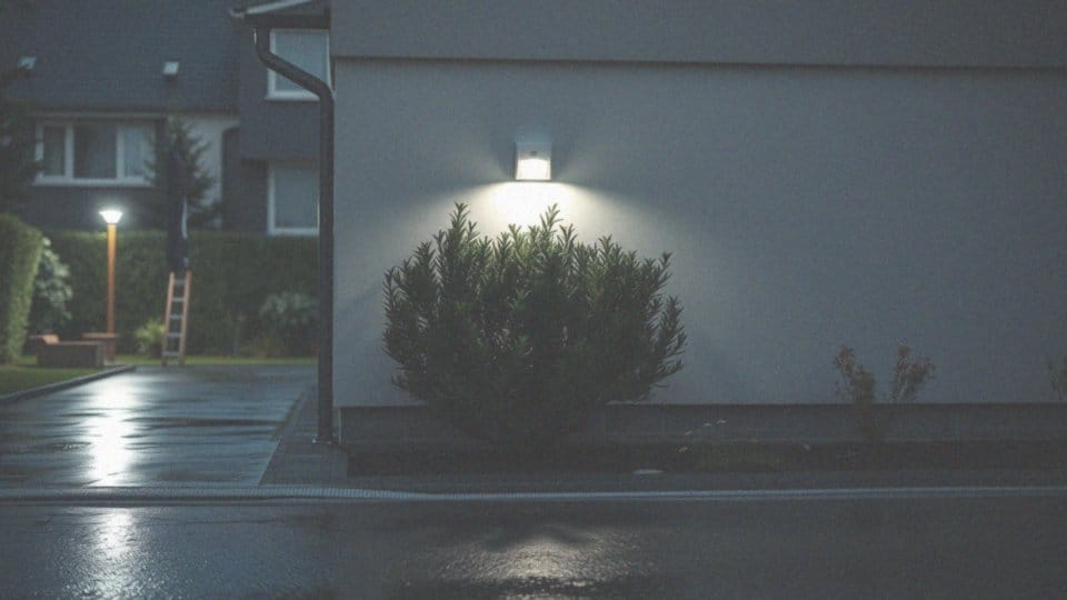 Jakie warunki należy spełnić przy instalacji lampy z czujnikiem ruchu?