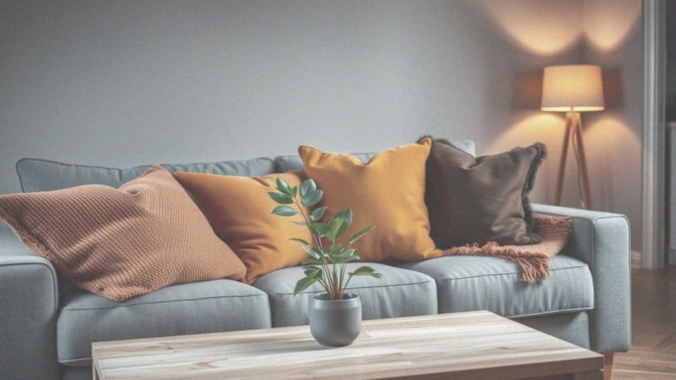 Jak ocieplić szary salon? Kreatywne sposoby na przytulne wnętrze