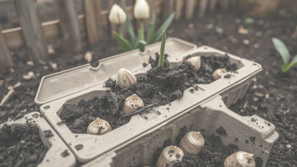 Jak sadzić tulipany w wytłaczankach po jajkach? Praktyczny poradnik