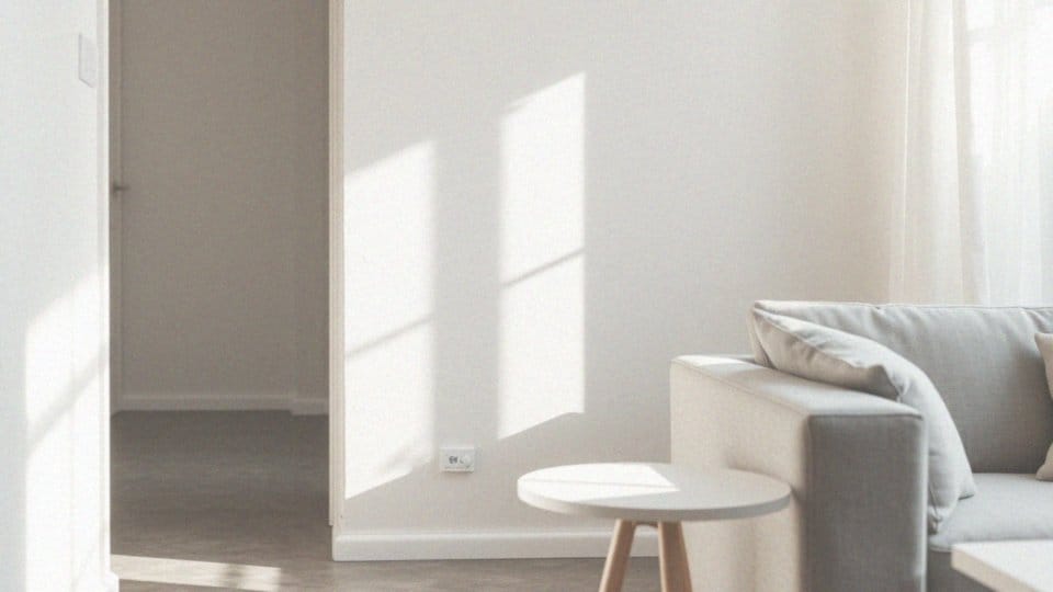 Jaki kolor ścian do białych mebli i szarej kanapy? Porady aranżacyjne