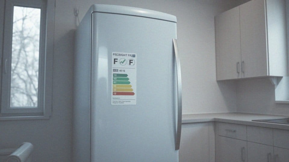 Klasa energetyczna lodówki F – co oznacza i jakie ma znaczenie?