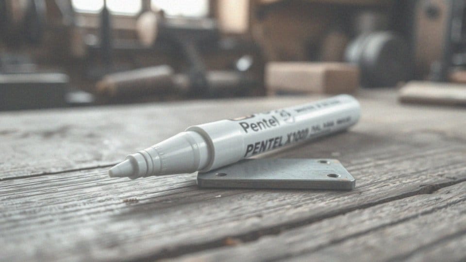 Marker olejowy biały – właściwości i zastosowanie w sztuce i przemyśle