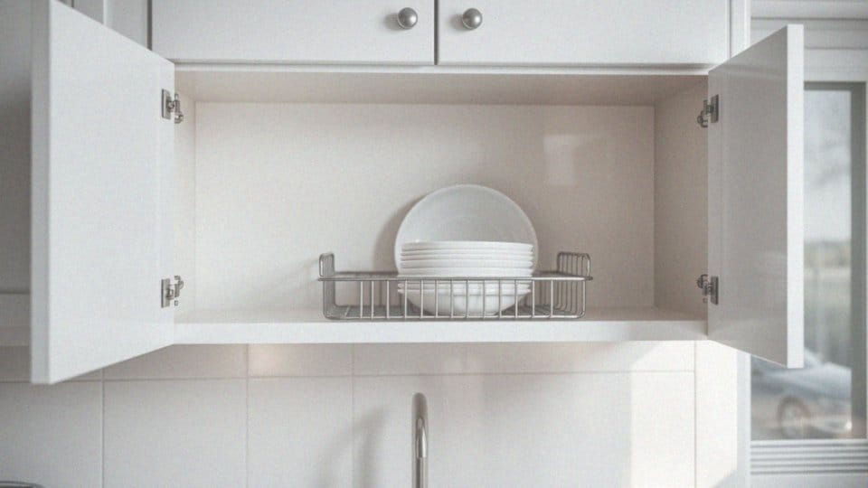 Ociekacz w szafce nad zlewem – funkcjonalność i estetyka w kuchni