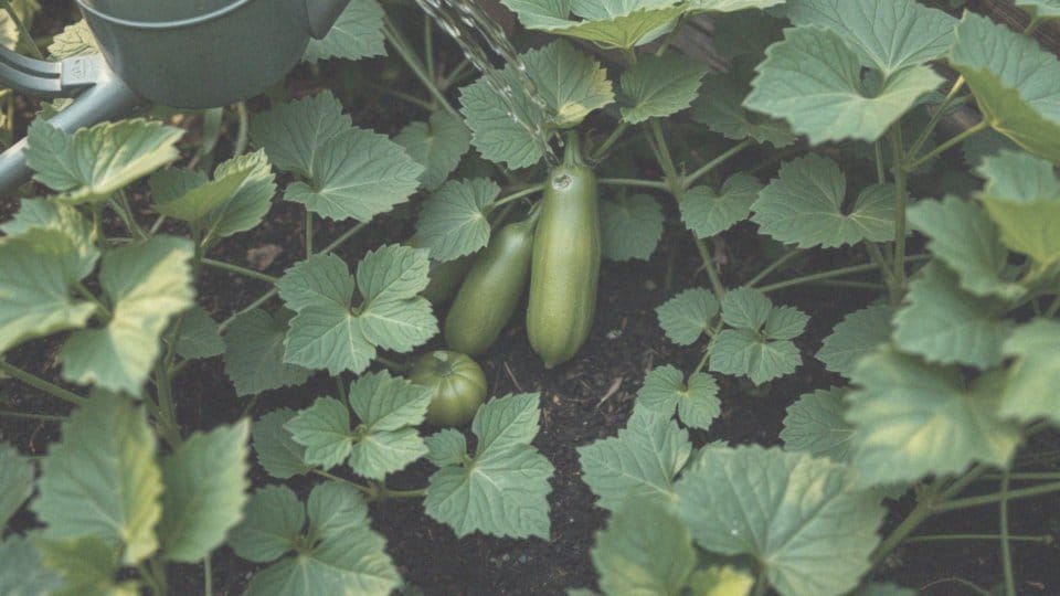 Podlewanie ogórków wodą z cukrem – zalety i jak to robić?