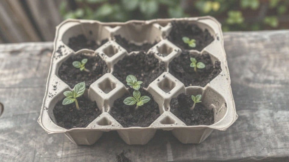 Rozsada w wytłaczankach po jajkach – jak zacząć uprawę ekologicznie?